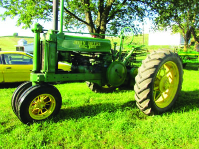 First Day on a John Deere Model A Image